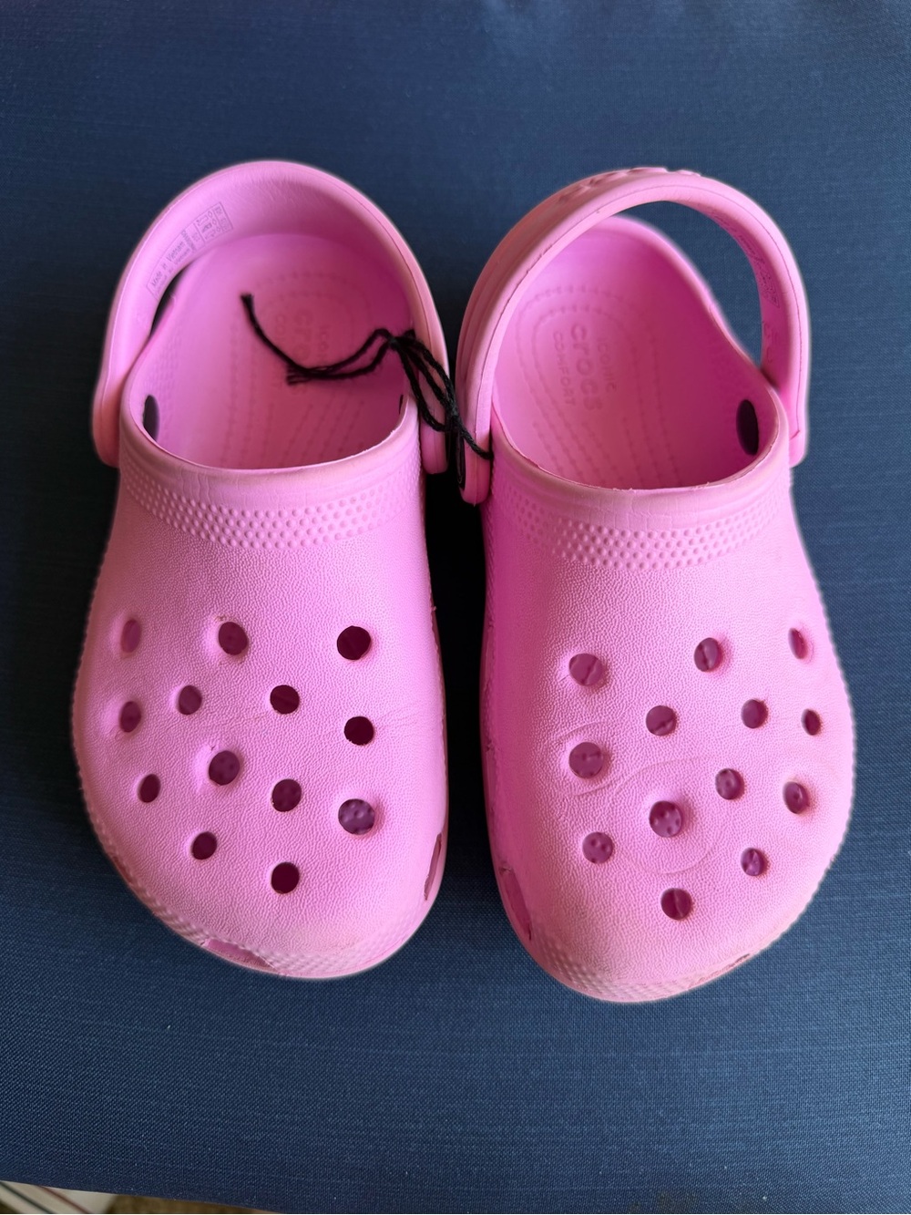 CROCS Kids Pink Classic Clog Sandals